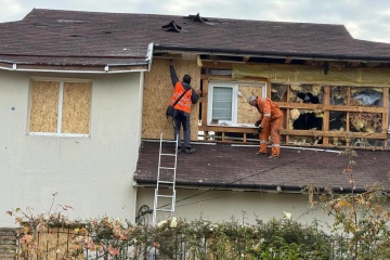 Über 40 Privathäuser in Charkiw durch nächtlichen Angriff der Russen beschädigt