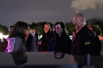 Schmyhal präsentiert internationalen Partnern ukrainische Waffen