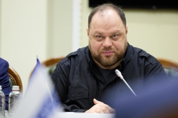 Stefantschuk trifft Bundespräsident und Bundestagspräsidentin in Berlin