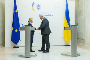 Sybiha übergibt Kallas Liste mit Bedürfnissen der Ukraine vor Winter