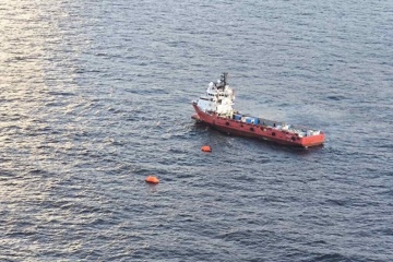 Ukrainian cargo ship sinks near Bulgaria, crew rescued