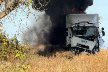 Les Russes ont bombardé des camions transportant de l'aide humanitaire de l'ONU dans la région de Kherson