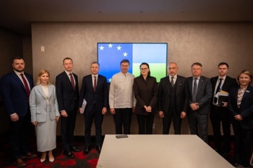 Swyrydenko und Dombrovskis besprechen Implementierung des Reparationskreditmechanismus