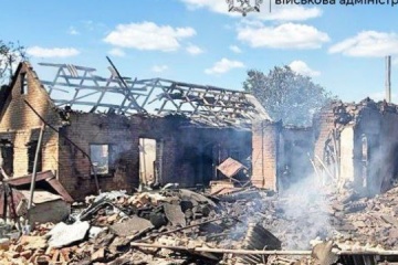 In Region Saporischschja 16 Ortschaften beschossen