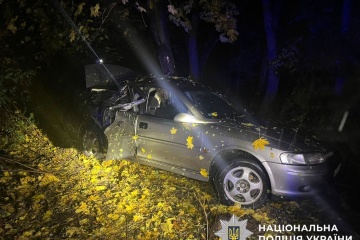 Teen killed, six injured in road accident involving 15-year-old driver in Kyiv region