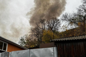 Russians strike Novhorod-Siverskyi with drones, four killed, seven injured