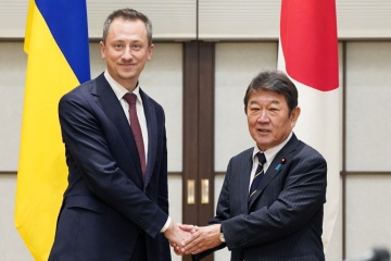 ソボレウ宇経済相、茂木日本外相と会談