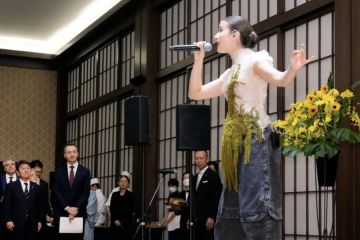 ウクライナ歌手ジェリー・ヘイルさん、東京の会議に合わせ、地雷除去の大切さを伝える新曲発表 