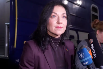 Deutsche Bundeswirtschaftsministerin besucht Kyjiw