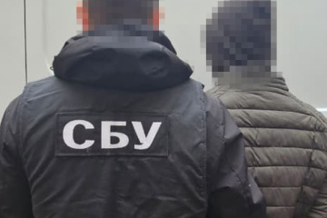 Russian agent detained in Kyiv for planning to set fire to Institute of National Remembrance building