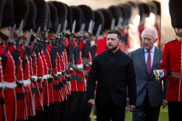 Zelensky a rencontré le roi Charles à Londres