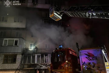 ロシア軍、キーウを無人機で攻撃　死者３名、負傷者２９名