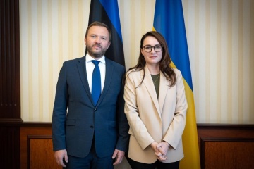 Swyrydenko erörtert Energieunterstützung für Ukraine mit estnischem Außenminister