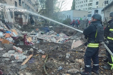 Victim toll in Zaporizhzhia climbs to 13