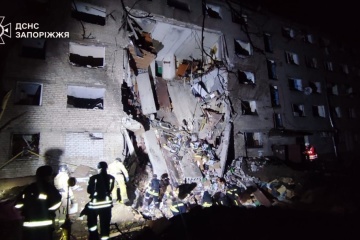 ロシア軍、ウクライナ南部ザポリッジャをミサイルと無人機で攻撃　負傷者１５名
