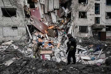 ロシア軍攻撃でウクライナ南部ザポリッジャで市民２名死亡