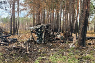 Five killed, three injured as two vehicles hit explosive devices near border in Zhytomyr region