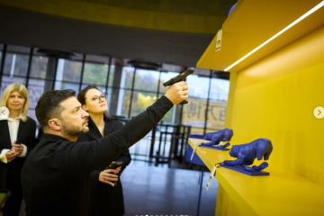 大阪万博でのウクライナ・パビリオン、キーウで一般公開へ　ゼレンシキー宇大統領ら訪問