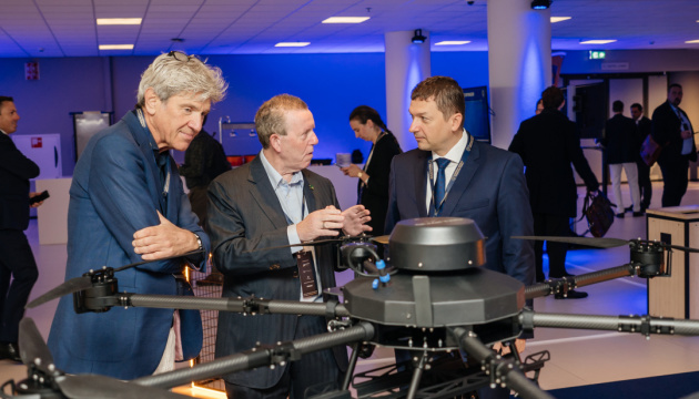 Ukraine showcases its new battlefield tested technologies at EDIF event in the Hague