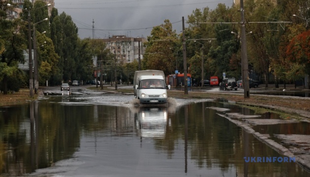 В Одесі через значні опади знову піднявся рівень води