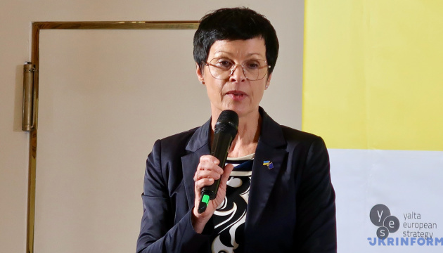 La commissaire européenne Marta Kos salue la transformation positive de la société ukrainienne