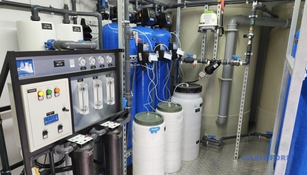 Ізраїль передав Київській обласній лікарні систему очистки води