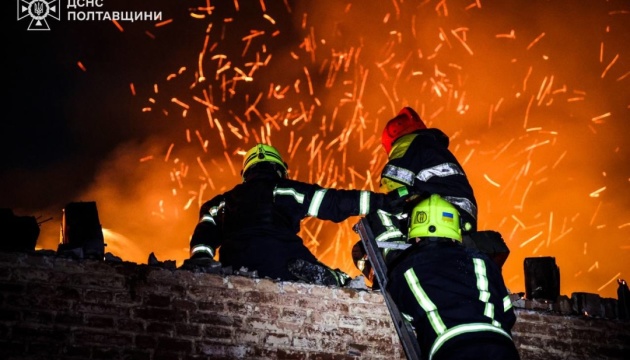 На Полтавщині показали наслідки ворожої атаки