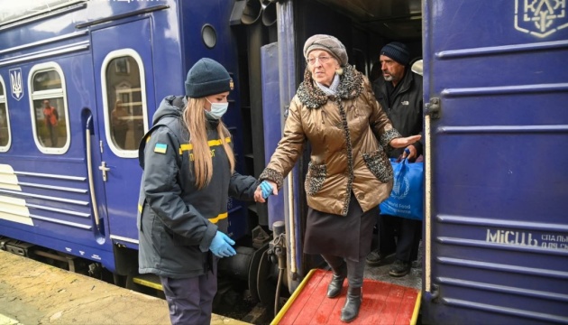 На Рівненщину прибув 34-й евакуаційний поїзд із Донеччини