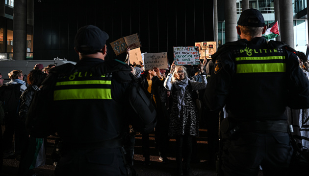 У Нідерландах поліція затримала 23 пропалестинських активістів, які захопили будівлю університету