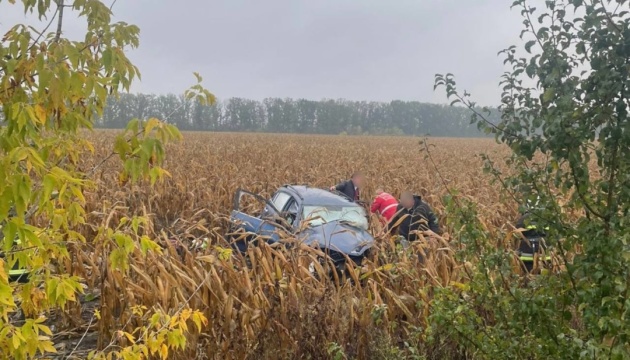 На Вінниччині внаслідок ДТП троє загиблих, троє травмованих