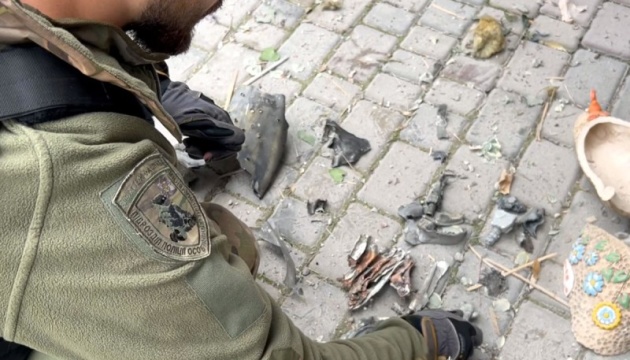 У Кременчуці виявили уламки російської ракети, яка могла містити касетні боєприпаси