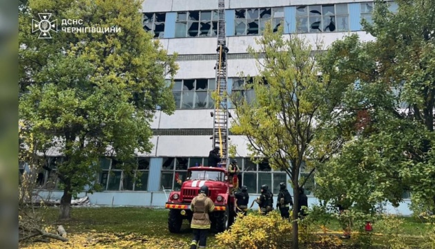 У Ніжині внаслідок удару РФ пошкоджене промислове підприємство