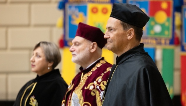 Sikorski został doktorem honoris causa Uniwersytetu Lwowskiego im. Iwana Franki