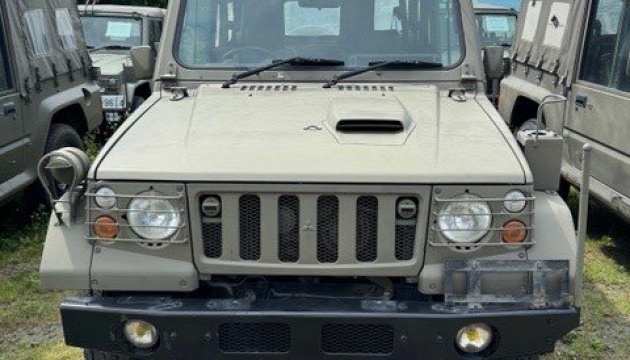 日本、自衛隊車両３０台のウクライナへの発送完了