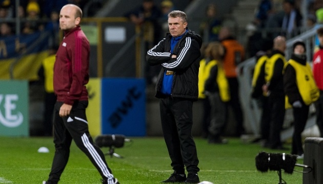 Сергій Ребров: Пишаюся настроєм та реакцією команди у цих двох матчах