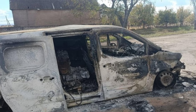 Росіяни атакували дроном пересувне відділення Укрпошти на Херсонщині, є поранений