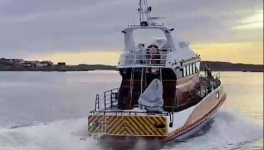 Українські рятувальники пройшли у Швеції навчання на суднах, призначених для ліквідації надзвичайних ситуацій