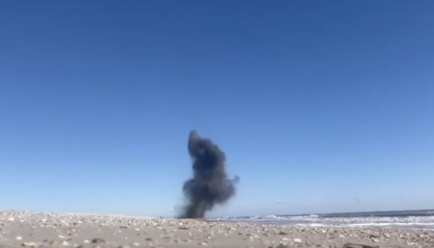 На Одещині знешкодили російську протикорабельну морську міну
