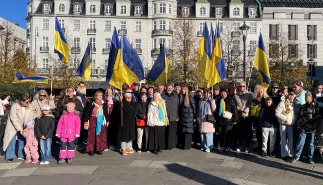 Глава УГКЦ долучився до акції солідарності з Україною в Осло