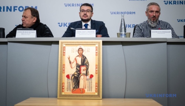 У Києві презентували реконструкцію тисячолітньої української ікони