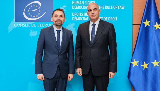 Точицький офіційно розпочав роботу як постійний представник України при Раді Європи