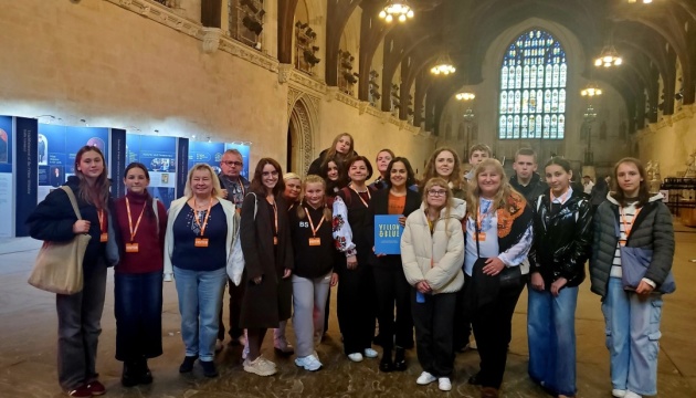 Учні української школи в Ноттінгемі відвідали британський парламент