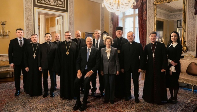 Делегація Всеукраїнської ради Церков зустрілась з королем та королевою Норвегії