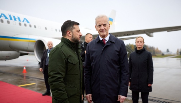 Зеленський подякував Норвегії за системи ППО і пакети допомоги