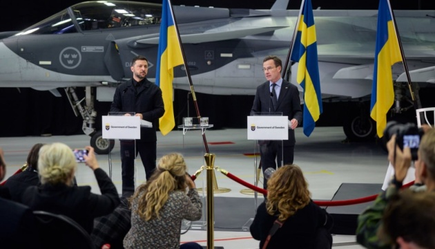 Зеленський обговорив із керівництвом Saab спільне виробництво дронів