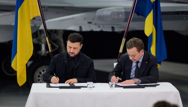 Розвиток повітряних спроможностей: Зеленський і Крістерссон домовилися про співпрацю