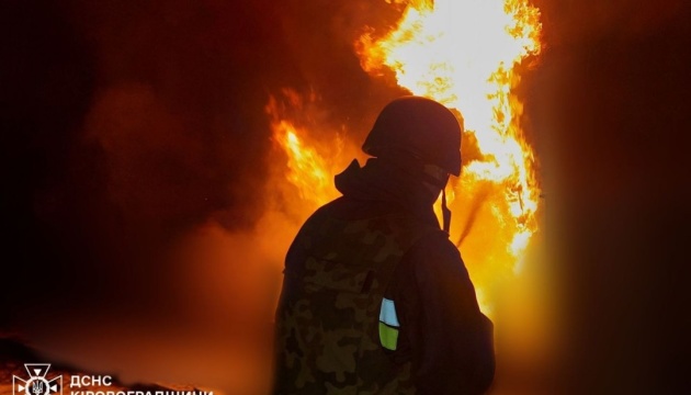 Російські війська атакували обʼєкти критичної інфраструктури на Кіровоградщині