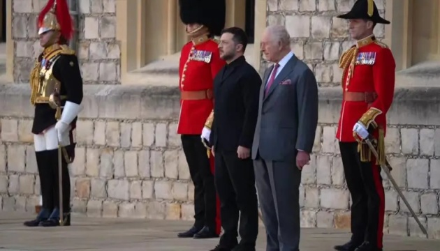 Zelensky, King Charles III meet in London