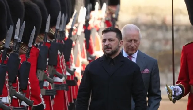 Zelensky a rencontré le roi Charles à Londres