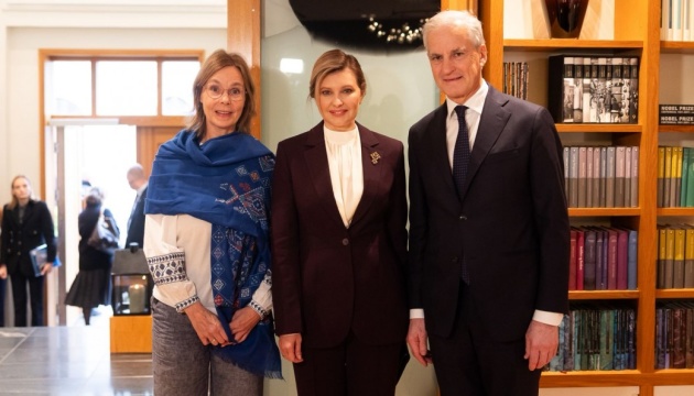 Зеленська зустрілася з прем’єром Норвегії та подякувала за підтримку України